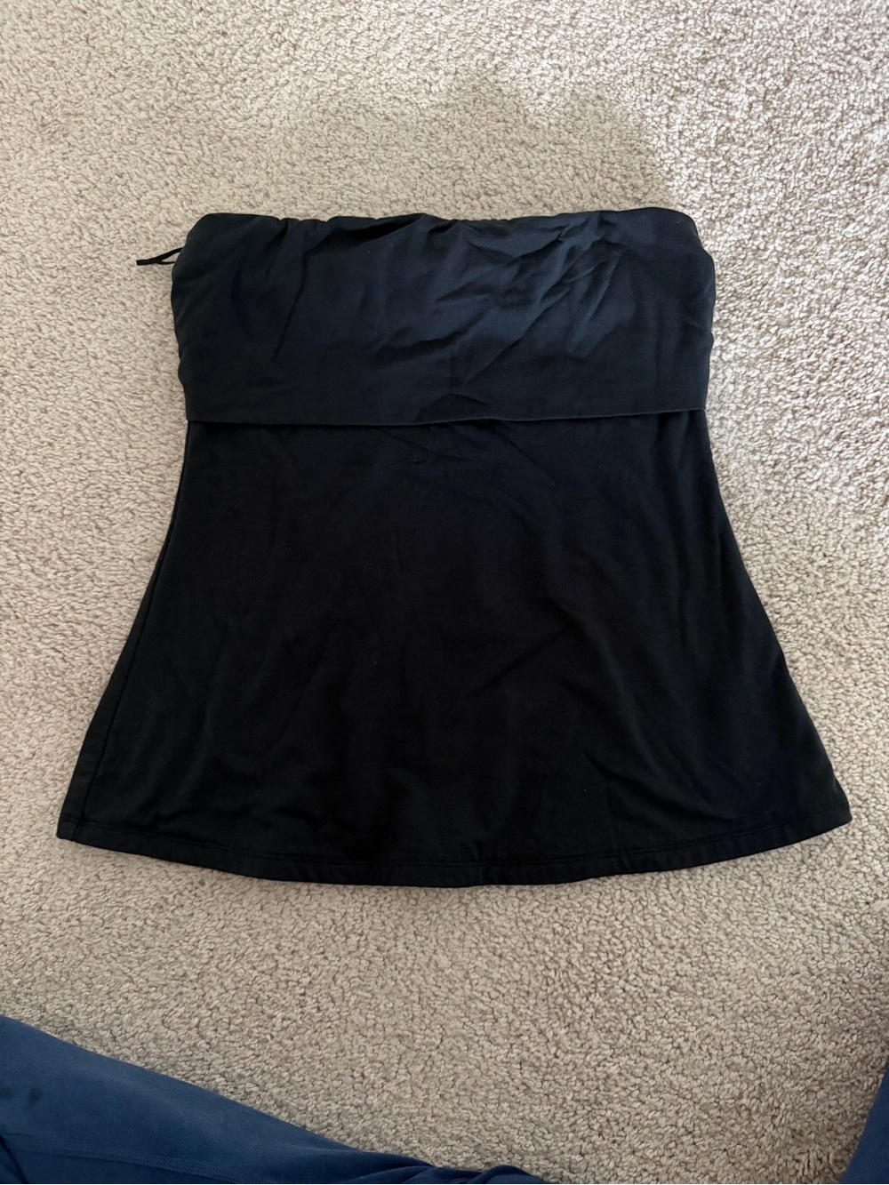 Abercrombie & Fitch Strapless Black Tube Dress Top